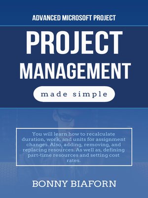 cover image of Advanced Microsoft Project Management